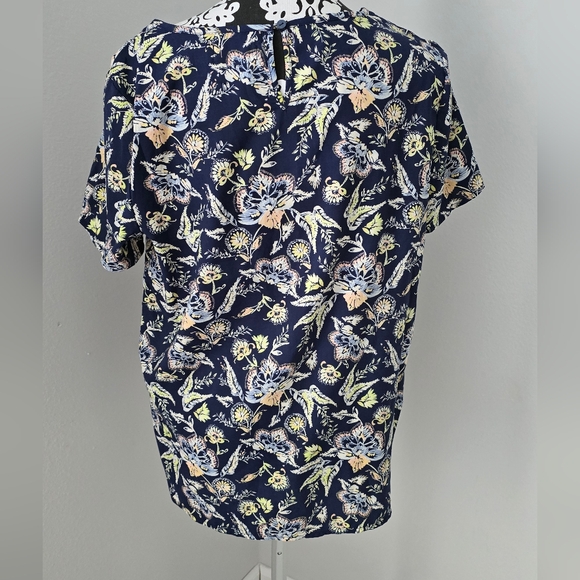 Fade Glory Floral-Print blouse size M - Picture 4 of 8